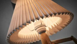 Le Klint Sax Flexible Plug-In Wall Lamp W/ Tapered Shade -Home Lighting Shop leklint sax 233lo detail shade