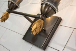 Felice F1 Bathroom Vanity Light -Home Lighting Shop lm BB1000DB 2 F1G install