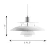 Louis Poulsen PH 5 Pendant -Home Lighting Shop lpl ph5 50 line