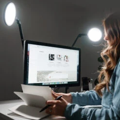 Edge Light Task Light With Clamp -Home Lighting Shop lumec LMC LC EDGE2PK add1