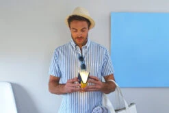 Mini+ Book Light And Phone Charger -Home Lighting Shop lumio miniplus install1