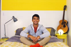 Mini+ Book Light And Phone Charger -Home Lighting Shop lumio miniplus install3