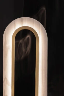 Lens Oval Floor Lamp -Home Lighting Shop lzf lensovlfloor be1