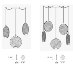 Horo Multi Light Pendant