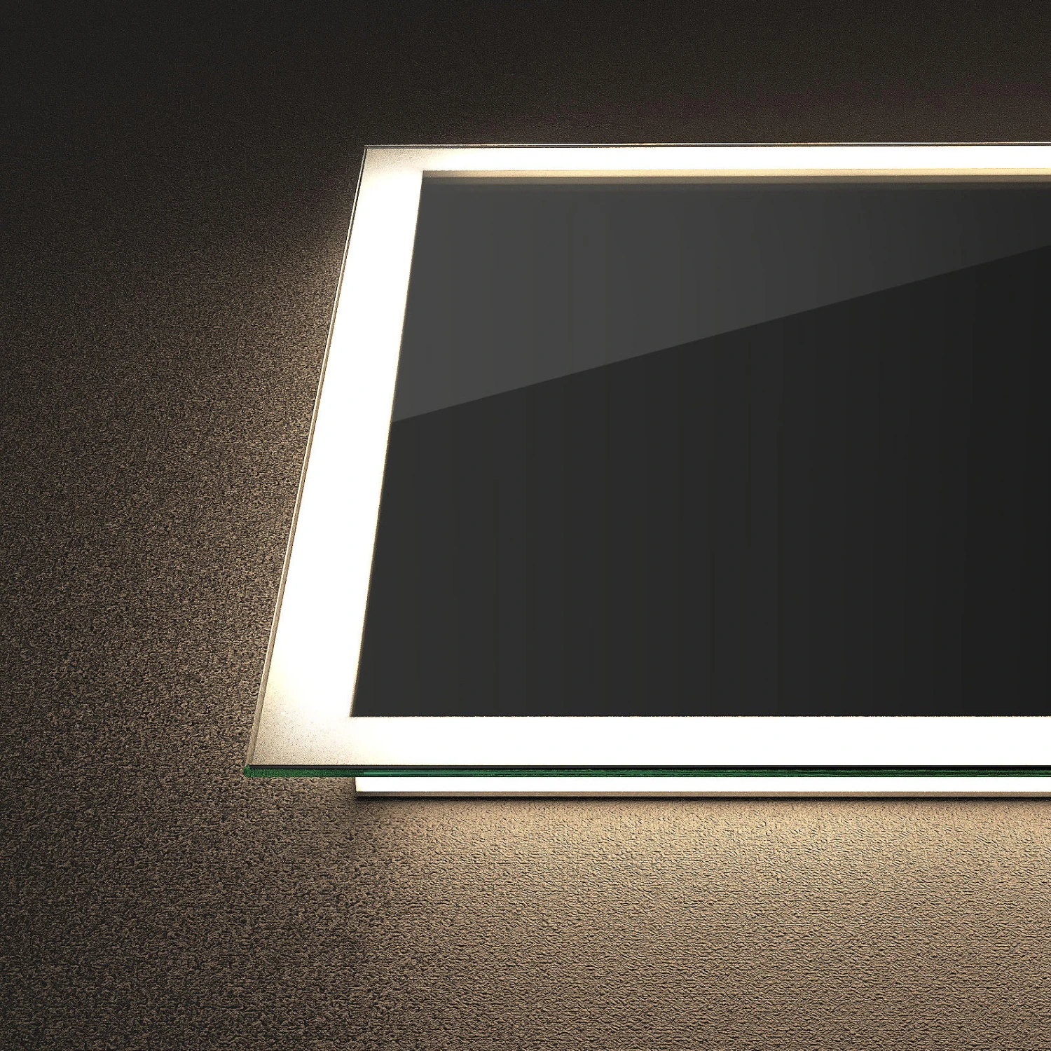 Classic L02I Horizontal Full Frame Edge Indirect LED Mirror 4 Classic L02I Horizontal Full Frame Edge Indirect LED Mirror - Image 2