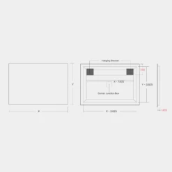 Classic L05I Horizontal No Frost Indirect LED Mirror