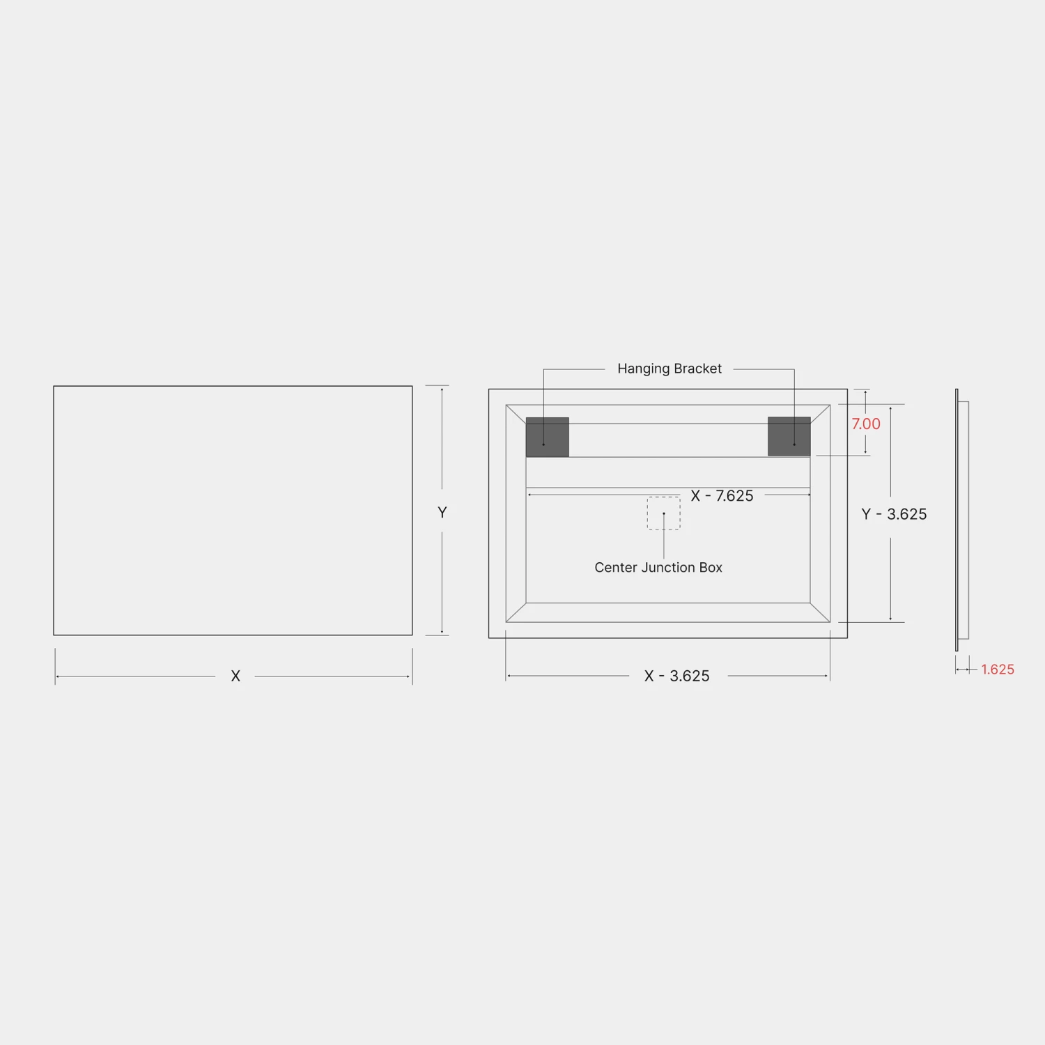 Classic L05I Horizontal No Frost Indirect LED Mirror 3 Classic L05I Horizontal No Frost Indirect LED Mirror