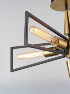 Wings Semi Flush Mount