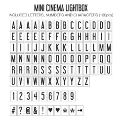Mini Cinema Lightbox - Discontinued Model