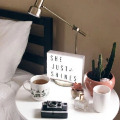 Mini Cinema Lightbox - Discontinued Model -Home Lighting Shop mini lightbox install2