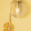 Sara Wall Sconce -Home Lighting Shop mitzi H815102 AGB add2
