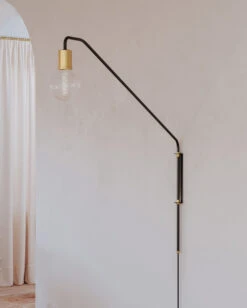 Becca Plug-In Wall Sconce