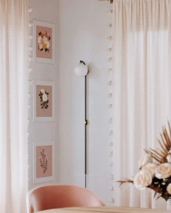 Faye Plug-In Wall Sconce -Home Lighting Shop mitzi HL589201 AGB SBK install