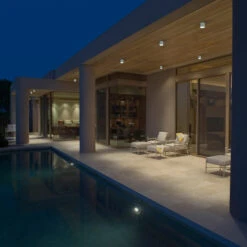 Squat Color Select Outdoor Ceiling Light -Home Lighting Shop modfor FM W46205 WT INST