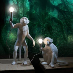 Seletti The Monkey Lamp -Home Lighting Shop monkey stand sit