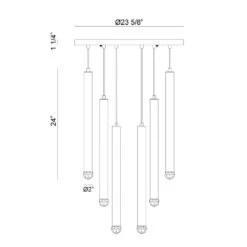 Reign Multi Light Pendant