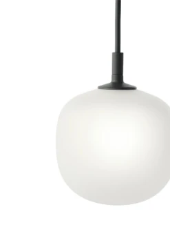 Muuto Rime Pendant -Home Lighting Shop muu rime small pend black