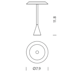 Nemo Panama Mini Portable Table Lamp