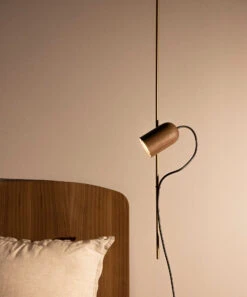 Onfa Plug-In Pendant -Home Lighting Shop nomon onfa pendant walnut add2