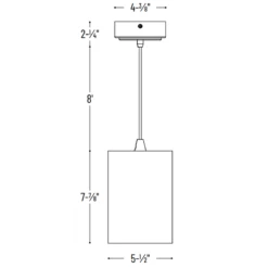 Ilene 5 Inch Pendant