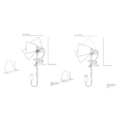 Hector Dome Clip Table Lamp