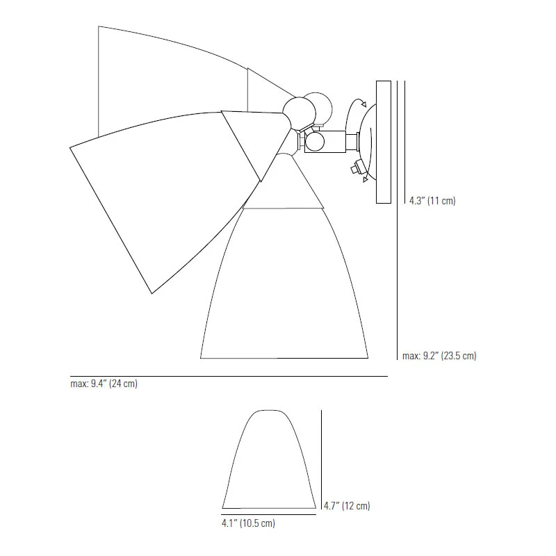 Mann Switch Wall Sconce 3 Mann Switch Wall Sconce