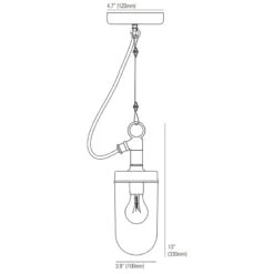 Well Indoor / Outdoor Pendant