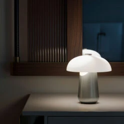 Ongo Portable Lamp -Home Lighting Shop ongo portable nickel etched add