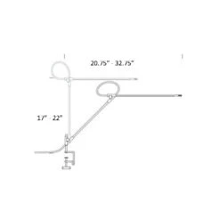 Superlight Clamp Table Lamp