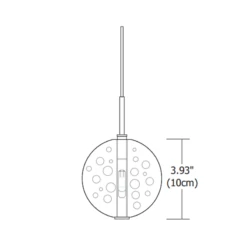 FJ 12V Bubble Ball LED Pendant