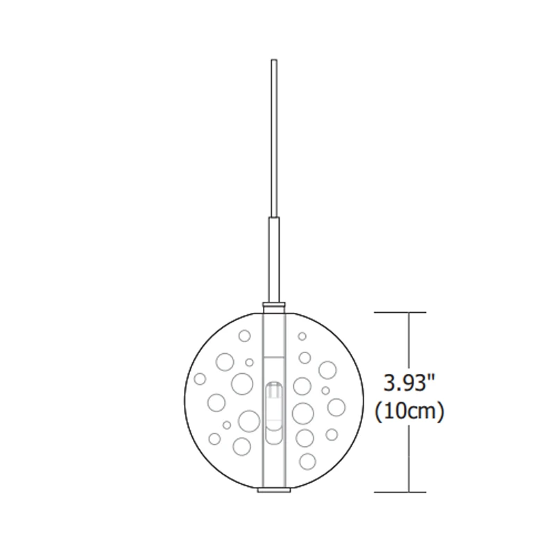 FJ 12V Bubble Ball LED Pendant 3 FJ 12V Bubble Ball LED Pendant