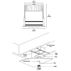 Sun3C Indoor/Outdoor Ceiling LED Downlight