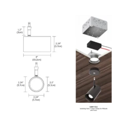 Vanishing Point Scope For Millwork With Power