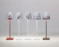 Poldina X Peanuts Rechargeable Table Lamp -Home Lighting Shop poldina peanuts group