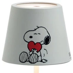 Poldina X Peanuts Rechargeable Table Lamp -Home Lighting Shop poldina peanuts heart add