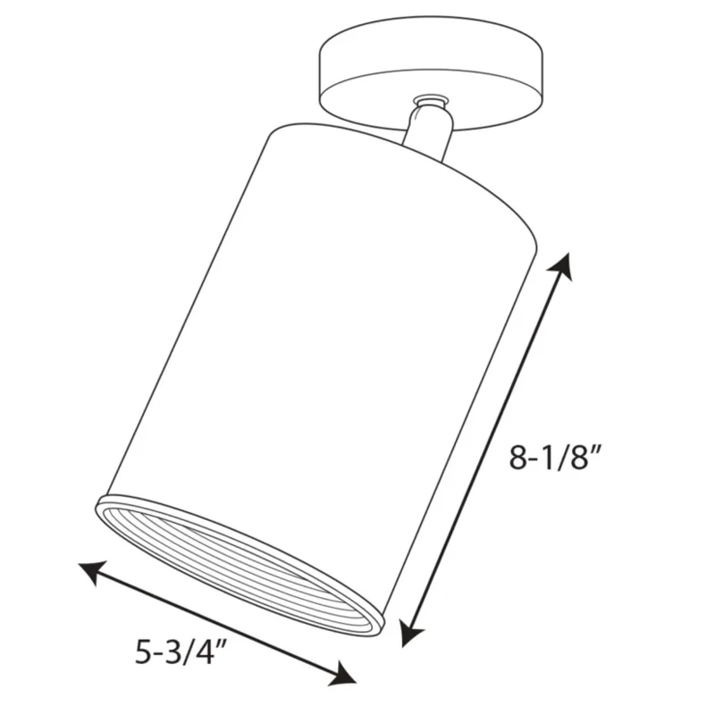 Directional Semi-Flush Heat Lamp 3 Directional Semi-Flush Heat Lamp