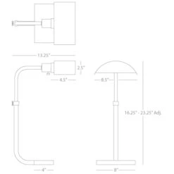 Koleman Adjustable Task Table Lamp