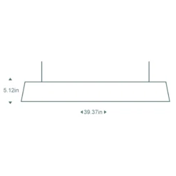 Secto Design Owalo Linear Pendant