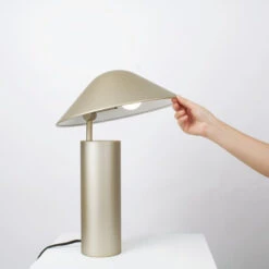 Damo Simple Table Lamp -Home Lighting Shop see damosimple ghampgold11