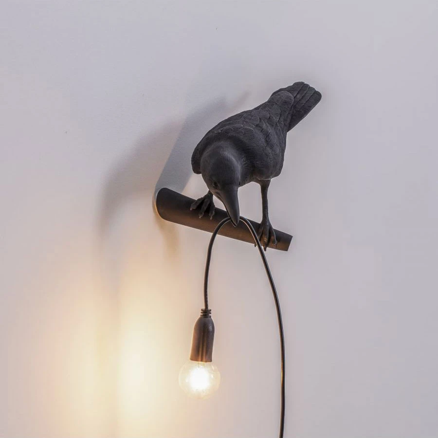 Seletti Bird Looking Plug-in Wall Sconce 3 Seletti Bird Looking Plug-in Wall Sconce