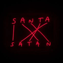 Seletti Santa Satan Plug-in Wall Sconce