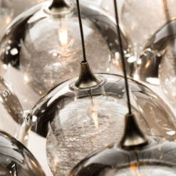 Kadur Drizzle 5-Light Linear Chandelier -Home Lighting Shop shk kadurdrizlinear add1