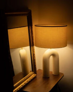 Arko Table Lamp -Home Lighting Shop sm arko TL EcruCeramic add