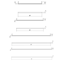 Thin-Line One-Sided Wall Light