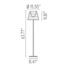 KTribe F2 Floor Lamp -Home Lighting Shop spec draw FU630546