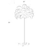 Josephine Feather Floor Lamp 1 Josephine Feather Floor Lamp -Home Lighting Shop spec 14 1038 91