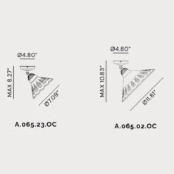 Fiori Di Pizzo Ceiling Light Fixture