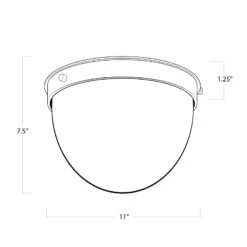 Coastal Living Bay Harbor Flush Mount