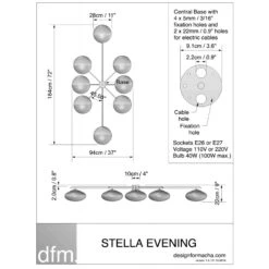 Stella Evening Ceiling Light