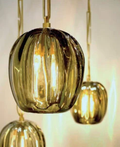 Small Thick Barnacle FJ Pendant -Home Lighting Shop ss barnacle pend install1